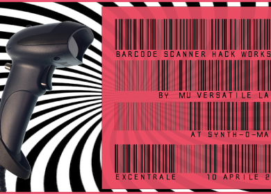 Barcode Scanner Hack+Audio Probe Workshop @SYNTH-O-MATIC
